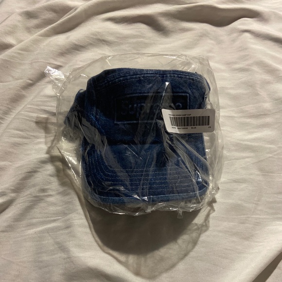 Supreme Embossed denim camp cap - Picture 2 of 3